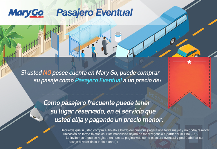 Pasajero Eventual